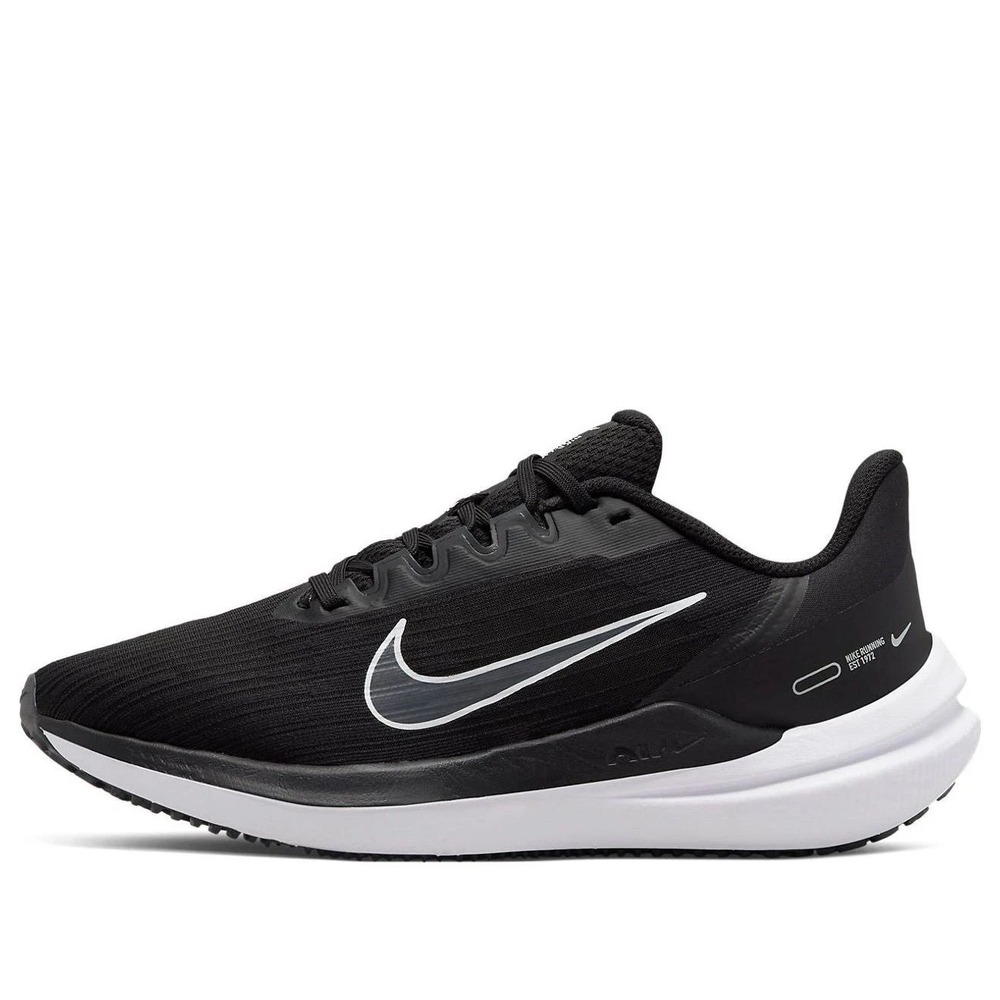 Mens Size 10- Nike Air Winflo 9 Running Shoes Sneakers Black/White DD6203-001